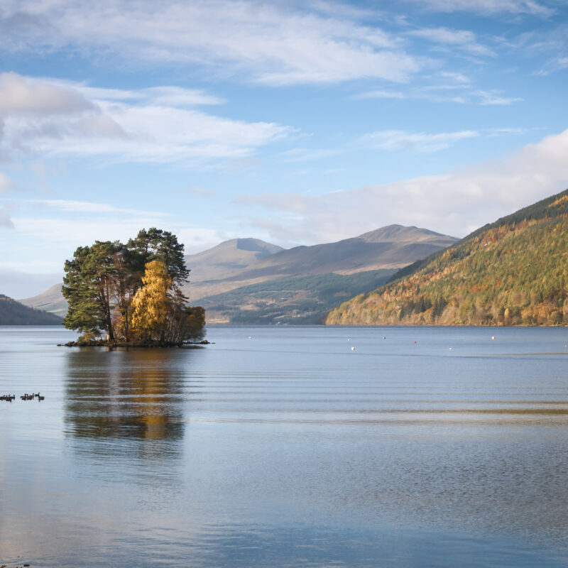 A stunning view of Loch Tay