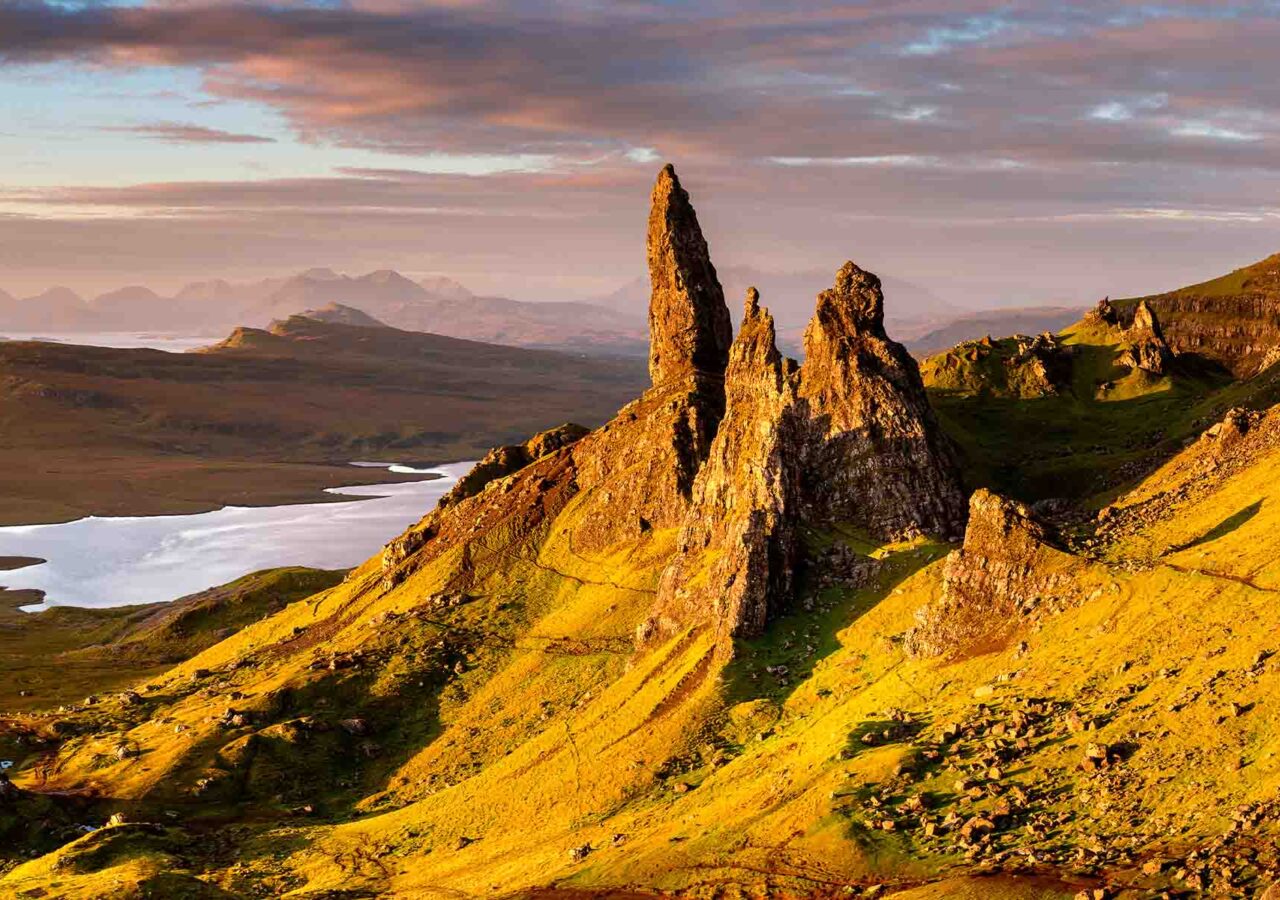 A view on the Isle of Skye.