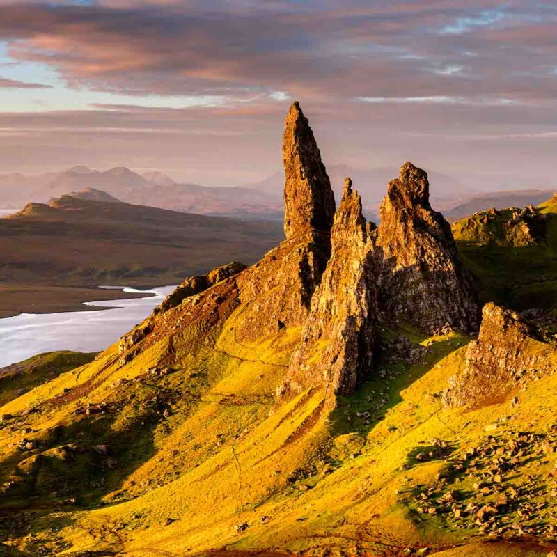 A view on the Isle of Skye.