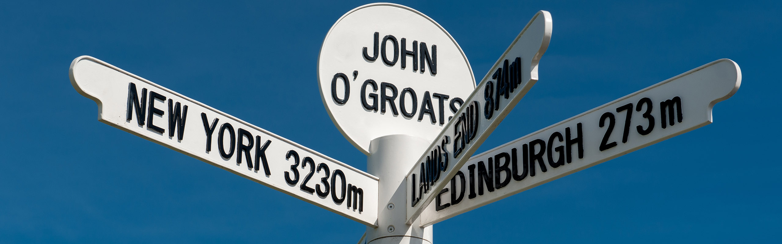 The John O Groats sign