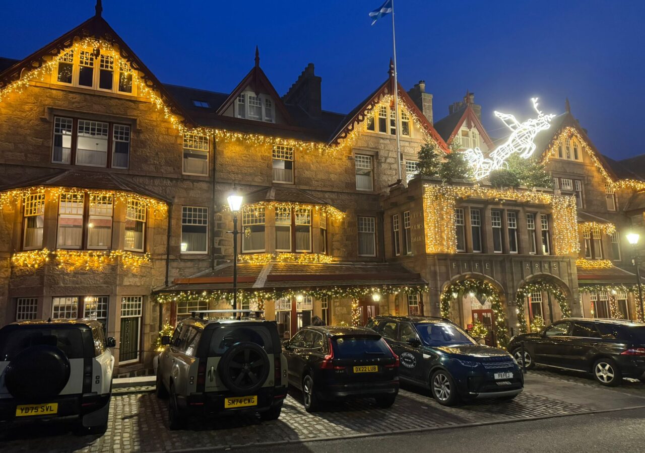 Fife Arms at Xmas