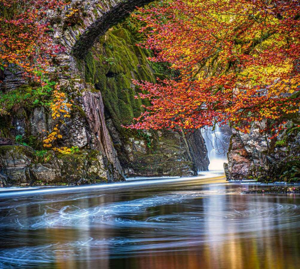 Black Linn Falls at The Hermitage near Dunkeld
